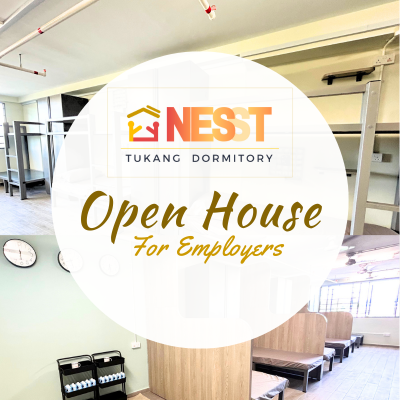 NESST Tukang Dormitory Open House for Employers