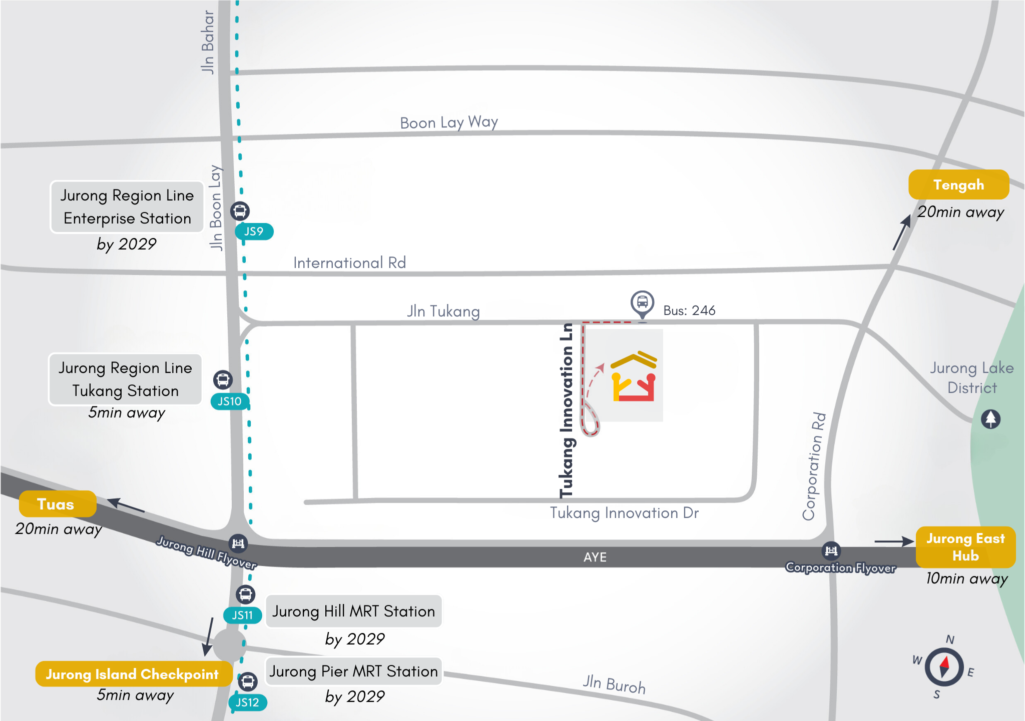 NESST Tukang PBD Location Map