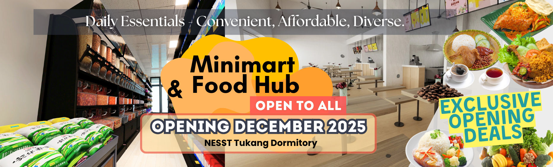 NESST Tukang Food Hub and Minimart